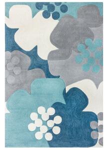 Flair Rugs koberce AKCIA: 160x230 cm Kusový koberec Zest Retro Floral Blue - 160x230 cm