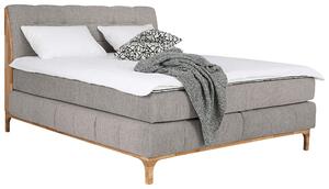 BOXSPRINGOVÁ POSTEĽ, 160/200 cm, piesková MID.YOU - Online Only spálne, Online Only