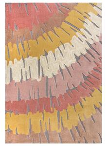 Flair Rugs koberce Kusový koberec Zest Woodgrain Terracotta - 120x170 cm