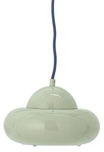 MUZZA Stropná visiaca lampa LEBU zelená