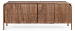 MUZZA Komoda NATAS 180 x 75 cm hnedá