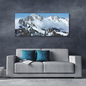 Obraz na plátne Hory krajina 125x50 cm