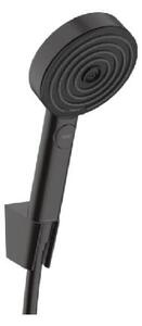 Hansgrohe Pulsify Select - Set sprchovej hlavice, 3 prúdy, držiaka a hadice 1250 mm, matná čierna 24302670