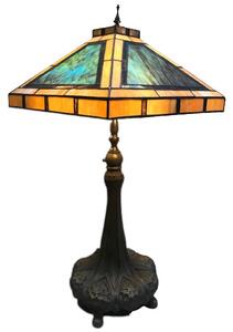 Masívna Tiffany stolná lampa 61*85
