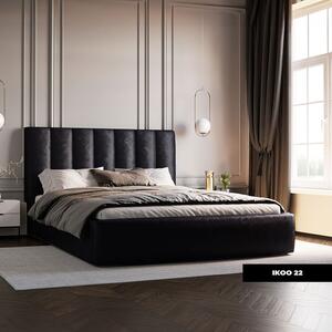 - Luxusná čalúnená posteľ FERN ROZMER: 120 x 200 cm, TYP ROŠTU: DREVENÝ ROŠT