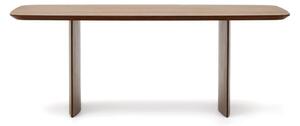 Hnedý jedálenský stôl v dekore orecha 100x200 cm Litto – Kave Home