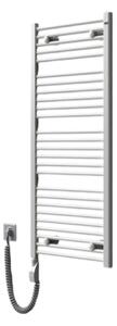 BPS-koupelny Elektrický kúpeľňový radiátor Thermos E 5DR-02, pripojenie typ 02, 50x146 cm, biela RAL 9016