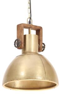Industriálna závesná lampa 25 W mosadzná 30 cm okrúhla E27