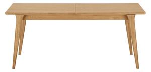 MUZZA Rozkladací jedálenský stôl WINRA 180 (230) x 90 cm prírodný