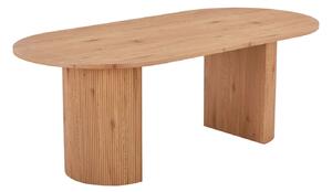 MUZZA Jedálenský stôl SIVOA 210 x 100 cm prírodný