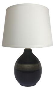 - Dizajnová stolná lampa ROMA FARBA: sivá