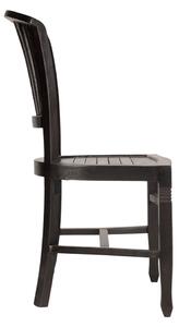 Čierna Stolička SAMBA – 50 × 55 × 95 cm 50 × 55 × 95 cm SIT MÖBEL