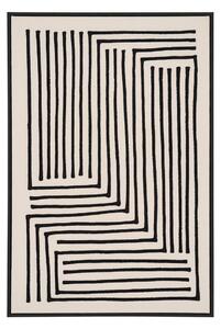 MUZZA Obraz PARLI III 60 x 90 cm čierno-béžový
