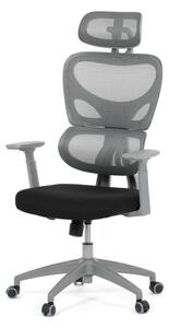 Kancelárska stolička sivá KA-K2081 GREY