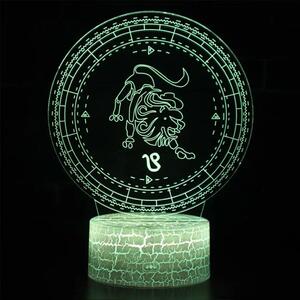 3Dmix 3D-MTV112 - Motív pre 3D LED nočnú lampu - znamenie zverokruku Lev