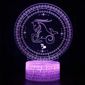 3Dmix 3D-MTV111 - Motív pre 3D LED nočnú lampu - znamenie zverokruku Kozorožec