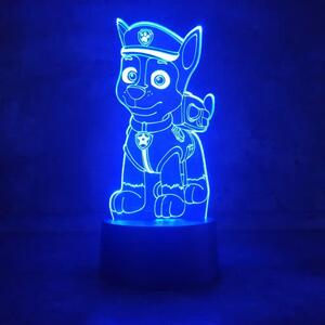 3Dmix 3D-MTV097 - Motív pre 3D LED nočnú lampu - Labková patrola Chase