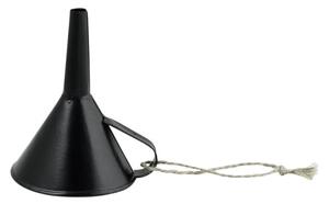 Kovový lievik Matt Black