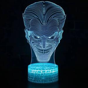 3Dmix 3D-MTV095 - Motív pre 3D LED nočnú lampu - Joker