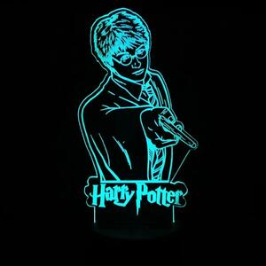 3Dmix 3DL-BSC054 – 3D LED nočná lampa - Harry Potter