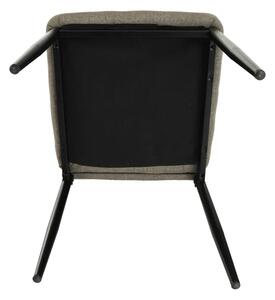 Jedálenská stolička Coleta Nova - hnedá / čierna