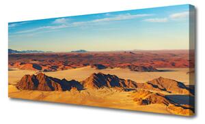 Obraz Canvas Púšť nebo krajina 125x50 cm