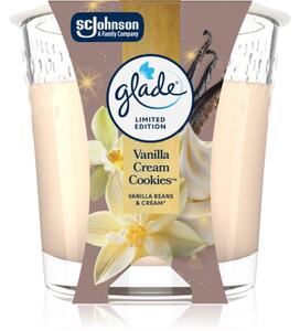 GLADE Vanilla Cream Cookies vonná sviečka 112 g