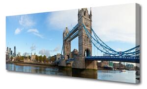 Obraz Canvas Most londýn architektúra 125x50 cm