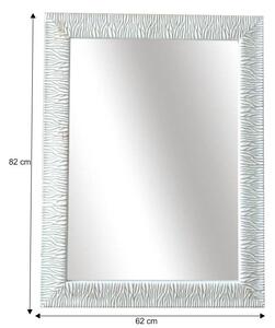 Zrkadlo na stenu Malkia Typ 14 - bielozlatá