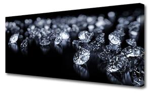 Obraz na plátne Diamanty umenie 125x50 cm