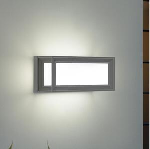 Brilagi - LED vonkajšie nástenné svietidlo PARKER LED/12W/230V sivá IP44