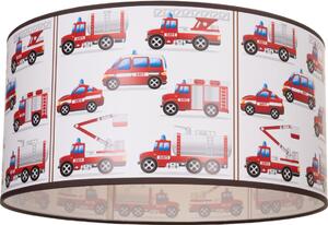 Detské stropné svietidlo KIDS ROOM 1xE27/60W/230V pr. 40 cm hasiči