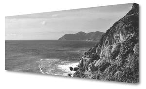 Obraz na plátne More hory príroda 125x50 cm