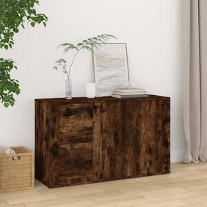 Komoda dymový dub 100x33x59,5 cm spracované drevo