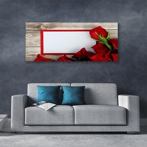 Obraz Canvas Ruže kvety rastlina 125x50 cm