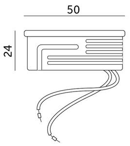LED modul INSERT 5 W, 450 lm, 3000 K teplá biela, Ø 50 mm (INSERT LED 5W 3000K)