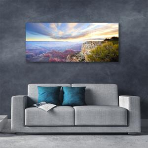 Obraz Canvas More hory príroda 125x50 cm