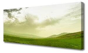 Obraz Canvas Lúka príroda zelený výhľad 125x50 cm