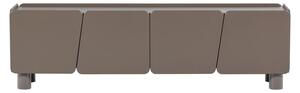 MUZZA TV stolík Reut 200 x 58 cm hnedý