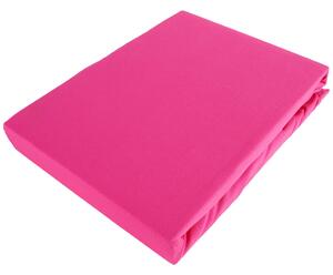 NAPÍNACIA PLACHTA NA BOXSPRIN, džersej, pink, 140/220 cm Novel - Obliečky & plachty