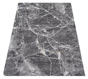 DY Sivý koberec s mramorovým vzorom Panamero 25 Rozmer: 60x100 cm