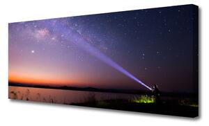 Obraz Canvas Hviezdy noc mliečna dráha 125x50 cm