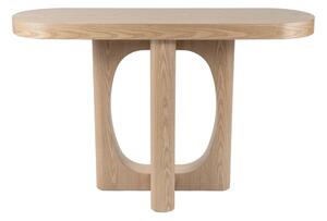 MUZZA Konzolový stolík Meredith 120 x 40 cm Prírodný