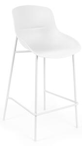 MUZZA Barová stolička Letta 66 cm biela