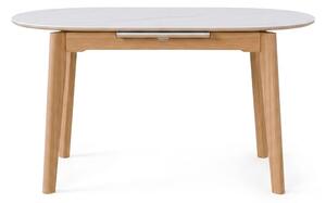 MUZZA Rozkladací jedálenský stôl Vilem 140 (180) x 85 cm Prírodný