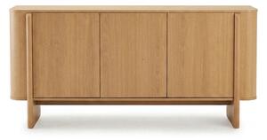 MUZZA Komoda Holm 160 x 75 x 42 cm Prírodná