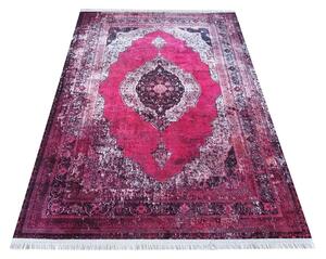 DY Ružový orientálny obdĺžnikový koberec Vintage 200 Rozmer: 120x170 cm