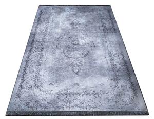 DY Sivý orientálny obdĺžnikový koberec Vintage 300 Rozmer: 80x300 cm
