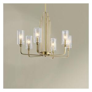 Quintiesse QN-KIMROSE6-BNB - Luster na tyči KIMROSE 6xE14/40W/230V zlatý