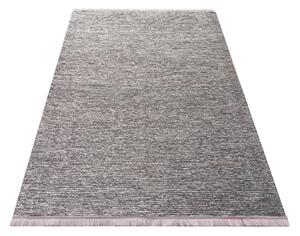 DY Ružový pruhovaný koberec Diamond 02 Rozmer: 80x300 cm